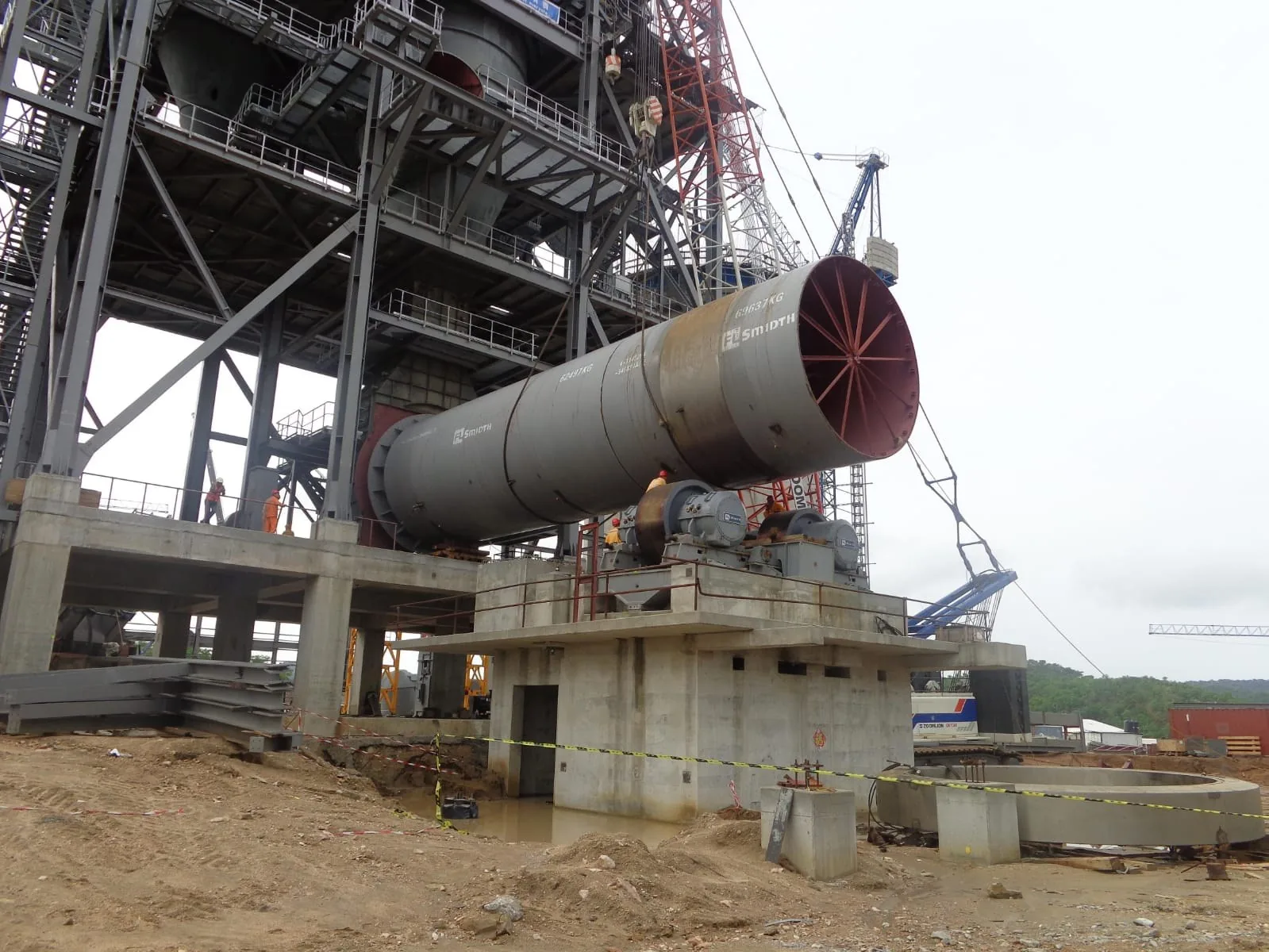 Kiln erection